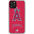 MLB Los Angeles Angels - Solid Distressed iPhone 11 Pro Clear Case
