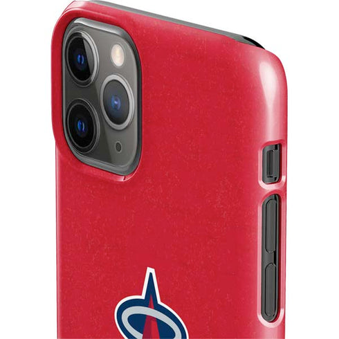 MLB Los Angeles Angels - Solid Distressed iPhone 11 Pro Lite Case