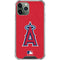 MLB Los Angeles Angels - Solid Distressed iPhone 11 Pro Max Clear Case