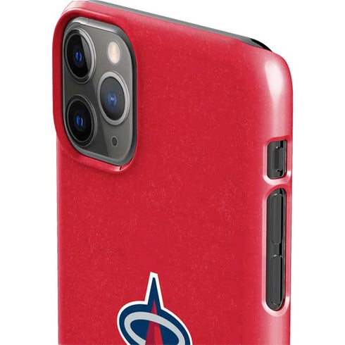 MLB Los Angeles Angels - Solid Distressed iPhone 11 Pro Max Lite Case