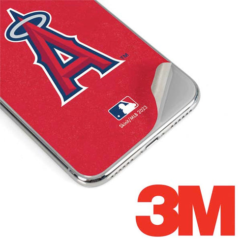 MLB Los Angeles Angels - Solid Distressed iPhone 11 Pro Max Skin