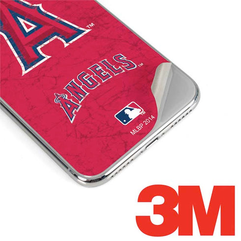 MLB Los Angeles Angels - Solid Distressed iPhone 11 Pro Skin