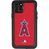 MLB Los Angeles Angels - Solid Distressed iPhone 11 Pro Waterproof Case