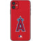 MLB Los Angeles Angels - Solid Distressed iPhone 11 Skin