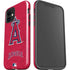 MLB Los Angeles Angels - Solid Distressed iPhone 12 Impact Case