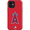 MLB Los Angeles Angels - Solid Distressed iPhone 12 Impact Case