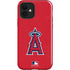MLB Los Angeles Angels - Solid Distressed iPhone 12 Impact Case