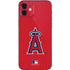 MLB Los Angeles Angels - Solid Distressed iPhone 12 Mini Skin