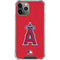 MLB Los Angeles Angels - Solid Distressed iPhone 12 Pro Clear Case