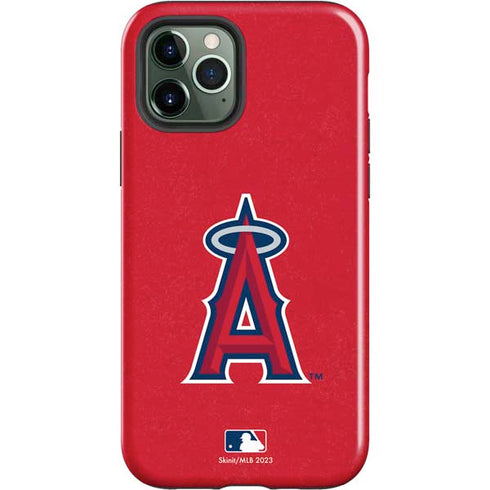 MLB Los Angeles Angels - Solid Distressed iPhone 12 Pro Impact Case