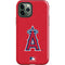 MLB Los Angeles Angels - Solid Distressed iPhone 12 Pro Impact Case