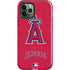 MLB Los Angeles Angels - Solid Distressed iPhone 12 Pro Max Impact Case