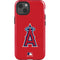 MLB Los Angeles Angels - Solid Distressed iPhone 14 Impact Case