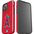 MLB Los Angeles Angels - Solid Distressed iPhone 14 Impact Case