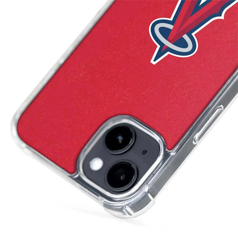 MLB Los Angeles Angels - Solid Distressed iPhone 15 Plus MagSafe Case