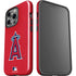 MLB Los Angeles Angels - Solid Distressed iPhone 15 Pro Impact Case