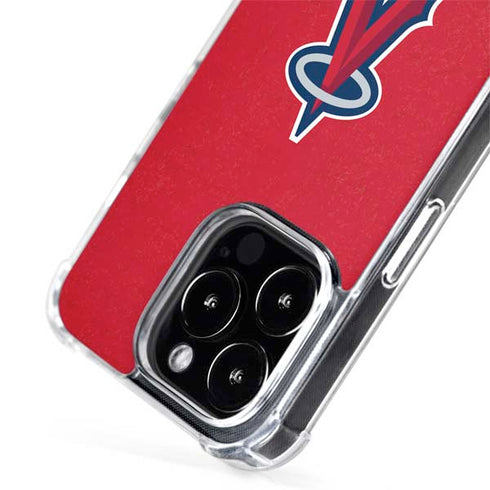 MLB Los Angeles Angels - Solid Distressed iPhone 15 Pro MagSafe Case