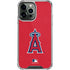MLB Los Angeles Angels - Solid Distressed iPhone 15 Pro Max Clear Case