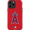 MLB Los Angeles Angels - Solid Distressed iPhone 15 Pro Max Impact Case