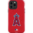 MLB Los Angeles Angels - Solid Distressed iPhone 15 Pro Max Impact Case