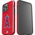 MLB Los Angeles Angels - Solid Distressed iPhone 14 Pro Max Impact Case