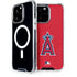 MLB Los Angeles Angels - Solid Distressed iPhone 15 Pro Max MagSafe Case
