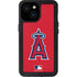MLB Los Angeles Angels - Solid Distressed iPhone 15 Waterproof Case