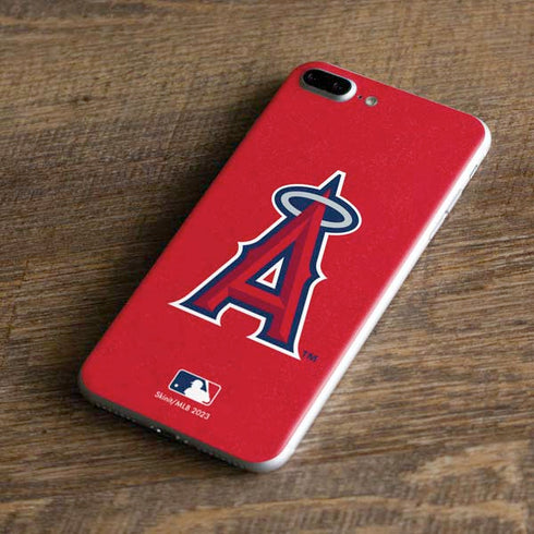 MLB Los Angeles Angels - Solid Distressed iPhone 7 Plus Skin