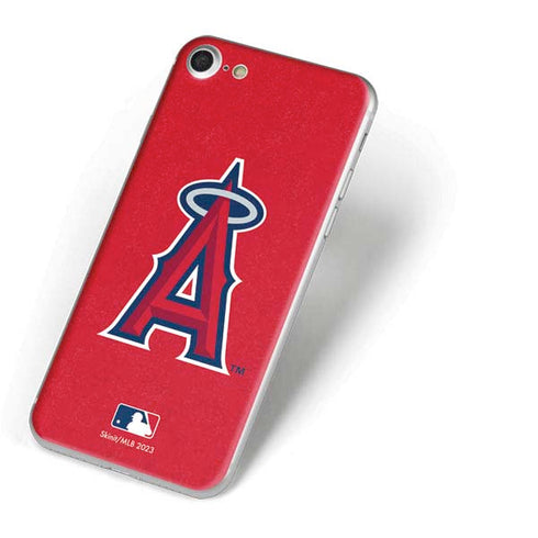 MLB Los Angeles Angels - Solid Distressed iPhone 7 Skin