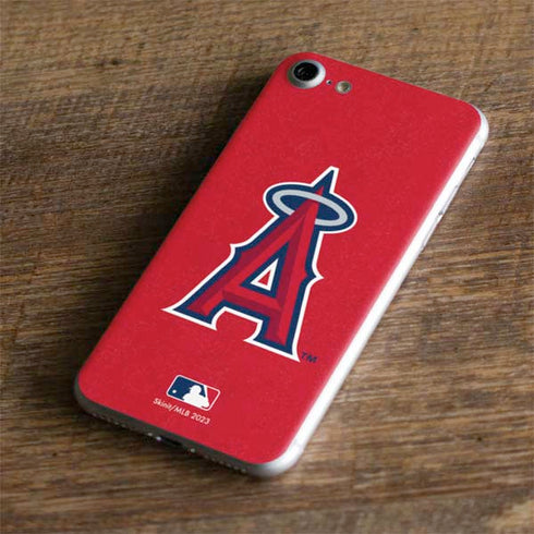 MLB Los Angeles Angels - Solid Distressed iPhone 7 Skin