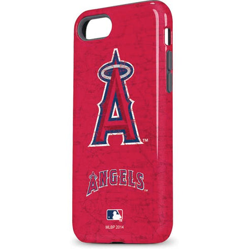 MLB Los Angeles Angels - Solid Distressed iPhone 8 Pro Case
