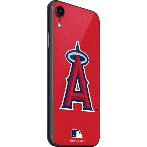 MLB Los Angeles Angels - Solid Distressed iPhone SE (2nd & 3rd Gen) Skin