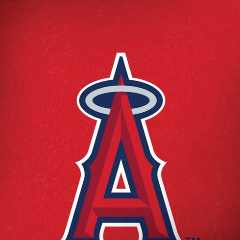 MLB Los Angeles Angels - Solid Distressed iPhone X Skin