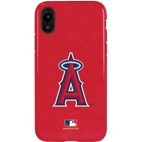 MLB Los Angeles Angels - Solid Distressed iPhone XR Pro Case