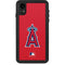MLB Los Angeles Angels - Solid Distressed iPhone XR Waterproof Case