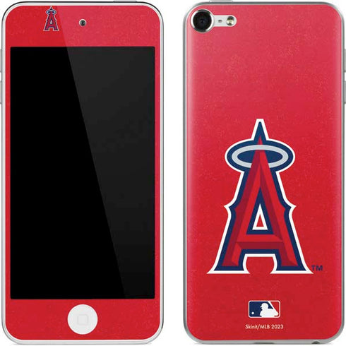 MLB Los Angeles Angels - Solid Distressed Apple iPod Skin