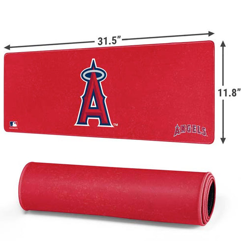 MLB Los Angeles Angels - Solid Distressed Gaming Mouse Pad