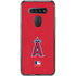 MLB Los Angeles Angels - Solid Distressed LG K51/Q51 Clear Case
