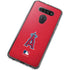 MLB Los Angeles Angels - Solid Distressed LG K51/Q51 Clear Case