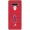 MLB Los Angeles Angels - Solid Distressed LG Stylo 6 Clear Case