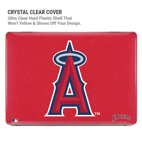 MLB Los Angeles Angels - Solid Distressed MacBook Air 15in (2023-2025) Case plus Skin