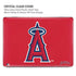 MLB Los Angeles Angels - Solid Distressed MacBook Air 15in (2023-2025) Case plus Skin