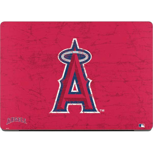 MLB Los Angeles Angels - Solid Distressed MacBook Pro 14in (2021-24) Skin