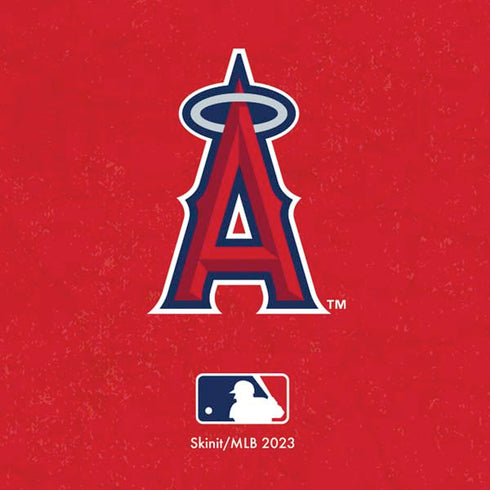 MLB Los Angeles Angels - Solid Distressed Moto E5 Play Skin