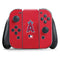 MLB Los Angeles Angels - Solid Distressed Nintendo Switch (2017-2021) Joy-Con Controller Skin