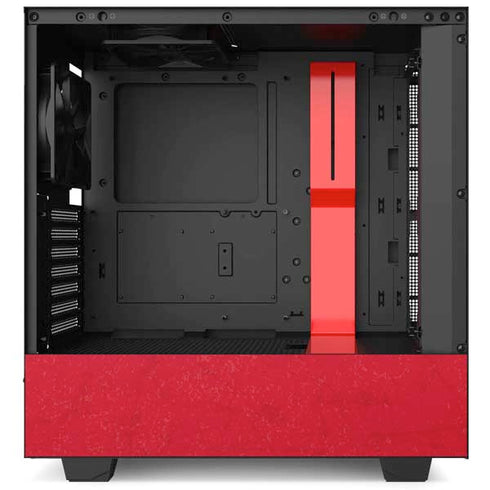 MLB Los Angeles Angels - Solid Distressed NZXT H510 Compact ATX Mid-Tower Case Skin