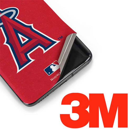 MLB Los Angeles Angels - Solid Distressed OnePlus 7 Pro Skin
