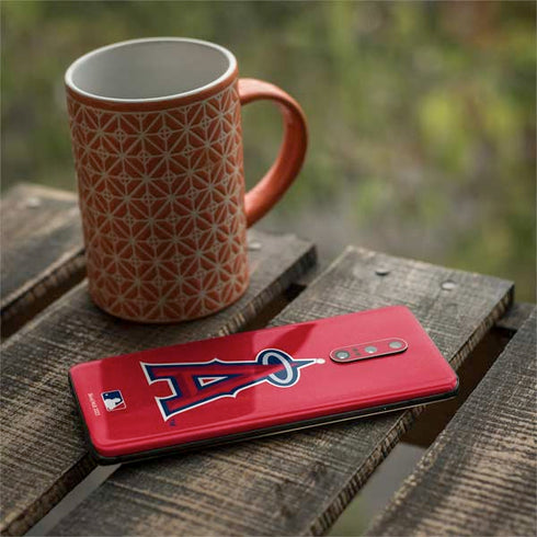MLB Los Angeles Angels - Solid Distressed OnePlus 7 Pro Skin