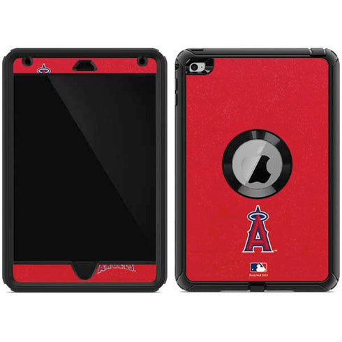 MLB Los Angeles Angels - Solid Distressed Otterbox Defender iPad Skin