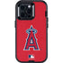 MLB Los Angeles Angels - Solid Distressed Otterbox Defender iPhone Skin